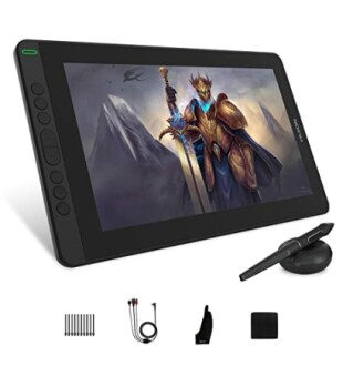HUION KAMVAS 13 Drawing Tablet Review - Full-Laminated Graphics Tablet with Battery-Free Stylus