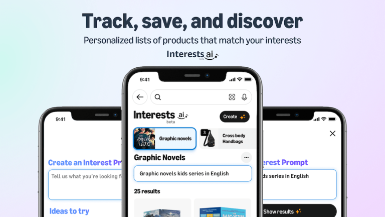Amazon launches personalized shopping prompts as part of its generative AI push