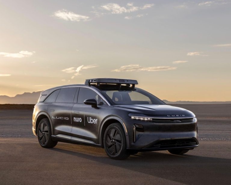 Uber makes multimillion-dollar investment in Lucid and Nuro to build a premium robotaxi service