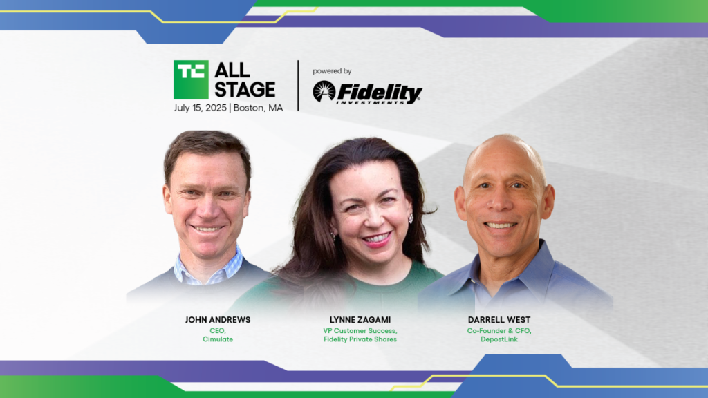 Tighten up your cap table with Fidelity, Cimulate, and DepositLink at TechCrunch All Stage 2025