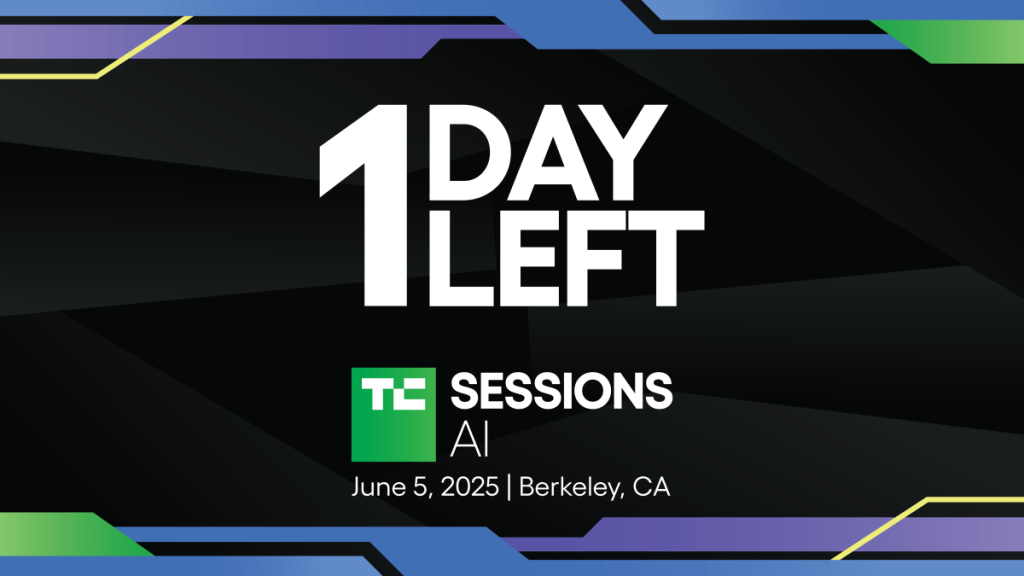 TechCrunch Sessions: AI begins tomorrow — today’s your last chance to save on tickets
